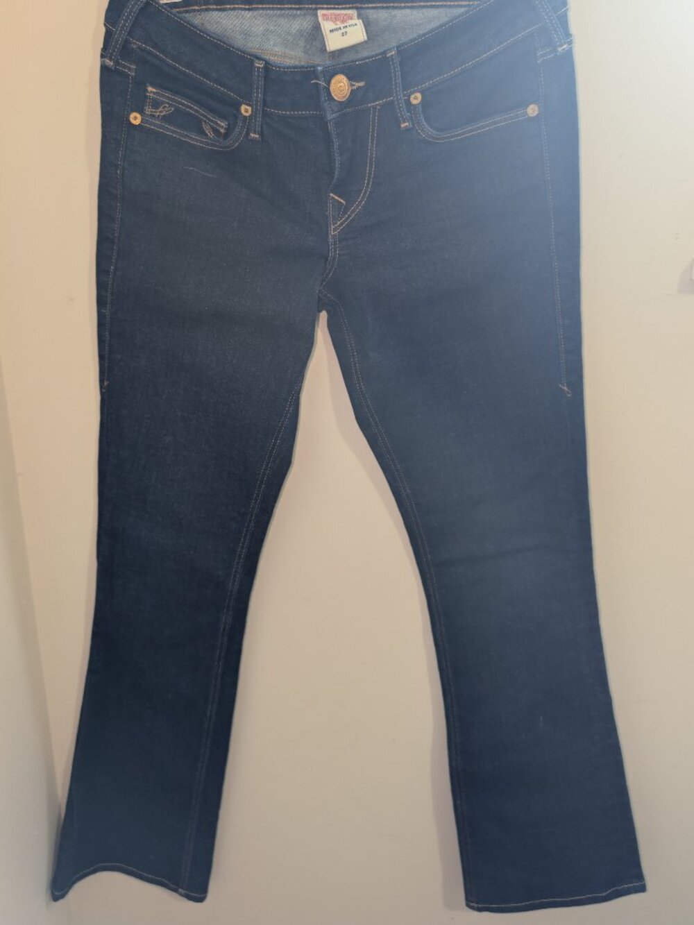 True Religion Dark Wash Made in USA Jeans Size 27